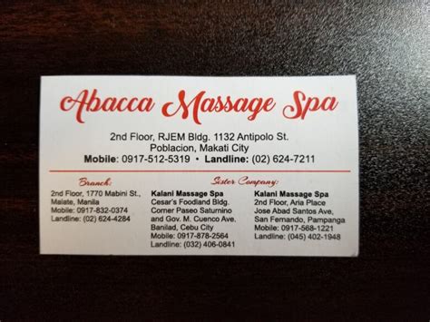 abacca spa reviews|Based by Abacca MAKATI (Antok na Thera) : r/massageph .